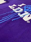 I <3 LDN short sleeve purple T shirt